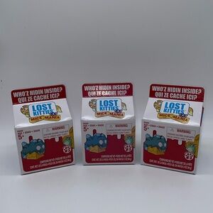 Lost Kitties Mice Mania Bundle of 3 Surprise Toys Cartons